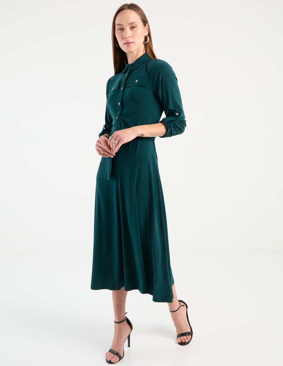 Vestido largo casual para mujer