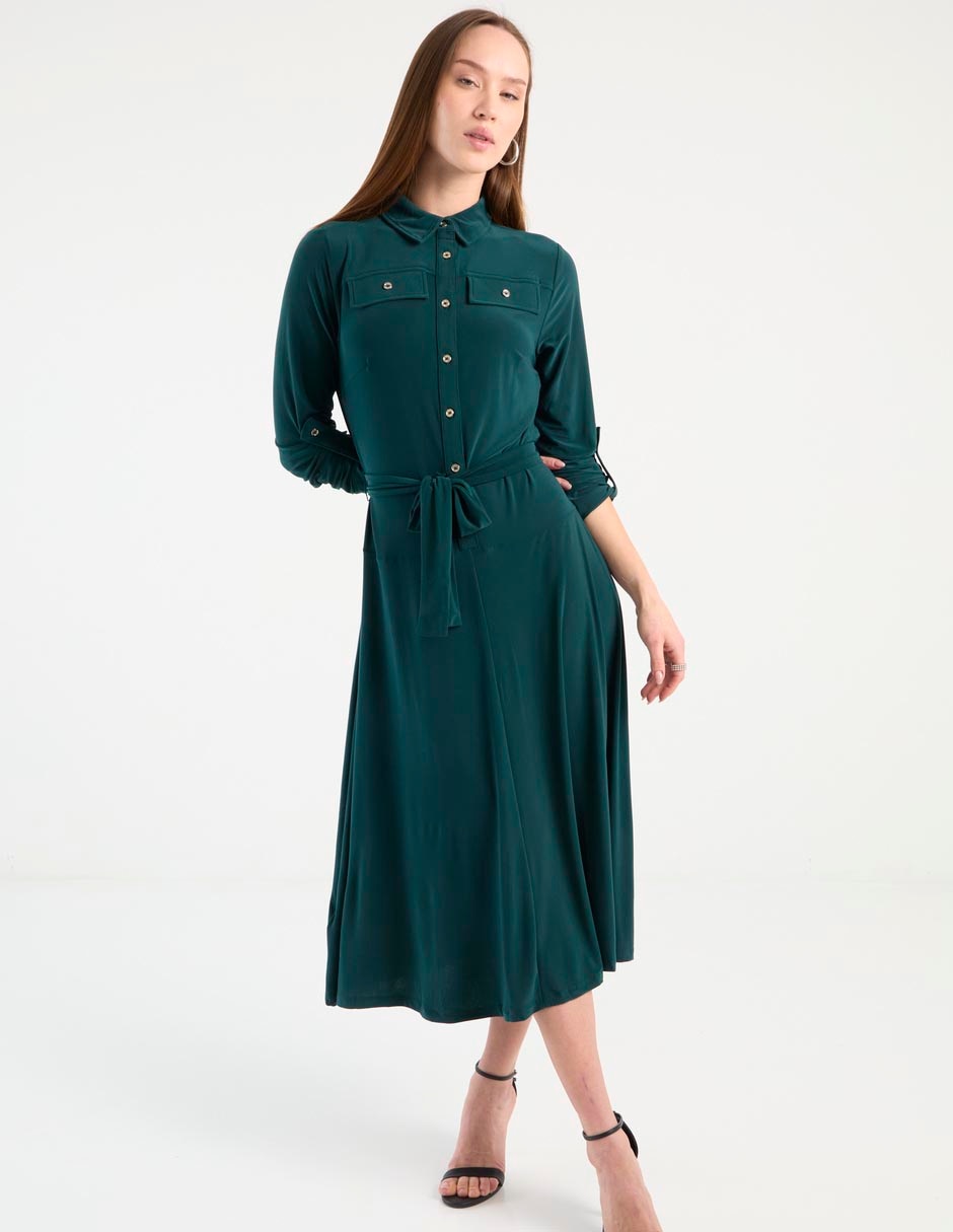 Vestido largo casual para mujer 3