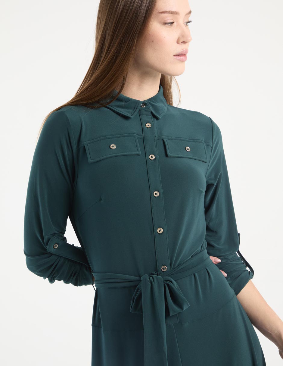 Vestido largo casual para mujer 4