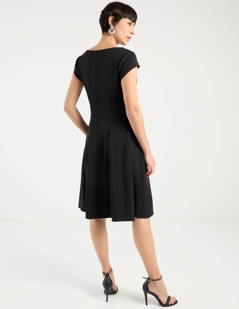 Vestido a la rodilla formal para mujer 2