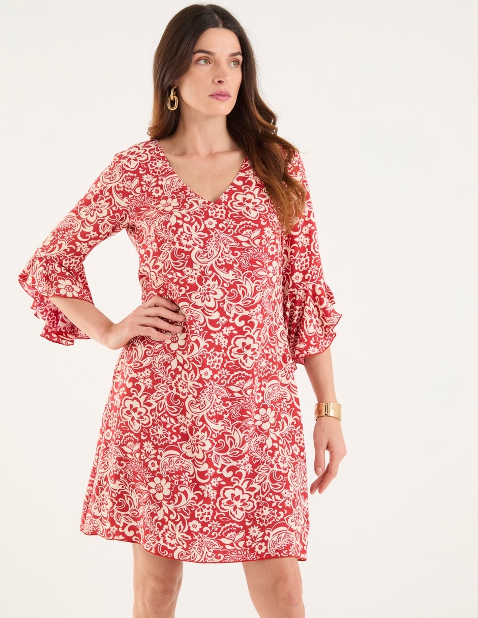Vestido corto casual para mujer