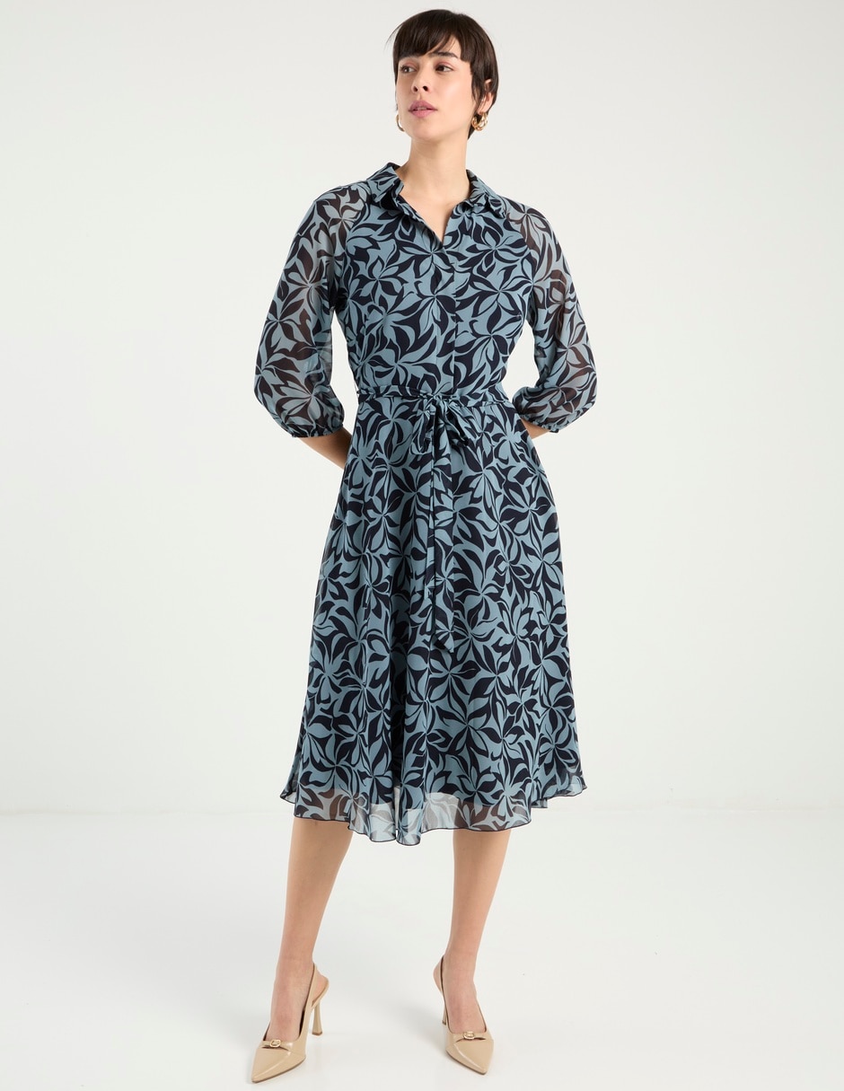 Vestido midi casual para mujer 3