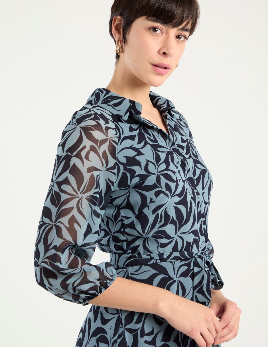 Vestido midi casual para mujer 4