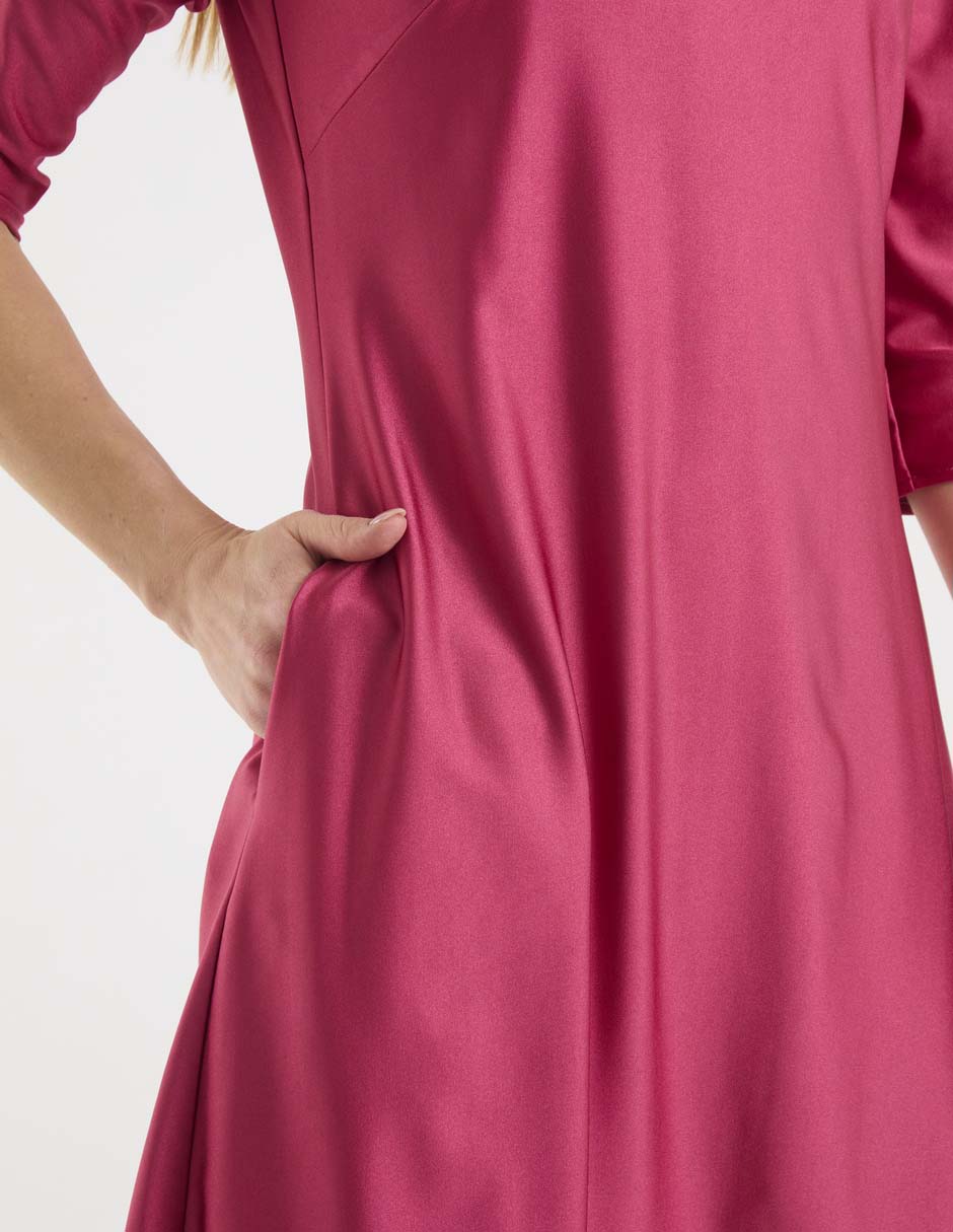 Vestido 3/4 casual para mujer 4