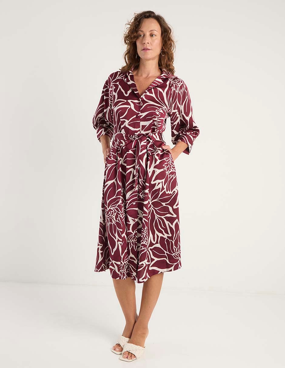 Vestido a la rodilla Sandra Darren para mujer 2