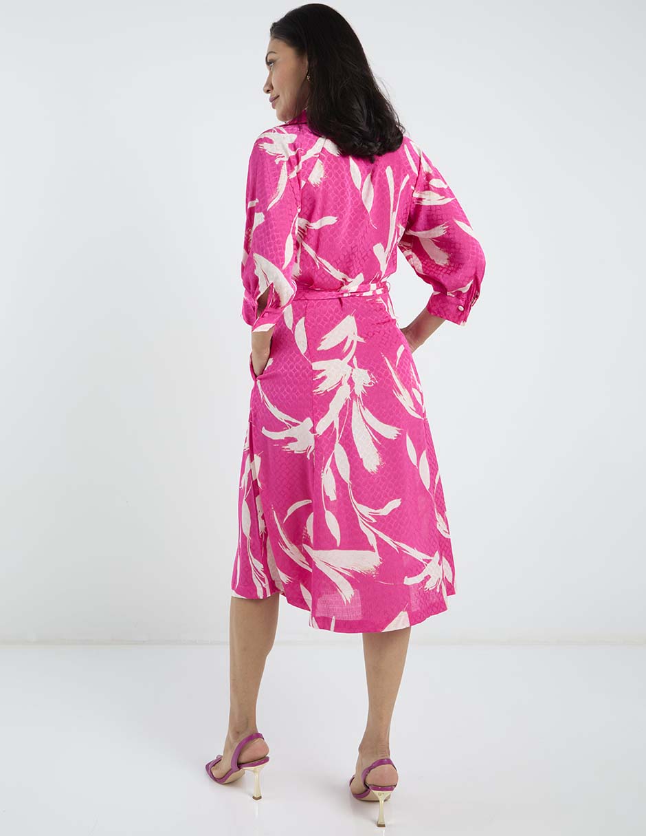 Vestido midi casual Sandra Darren para mujer 2