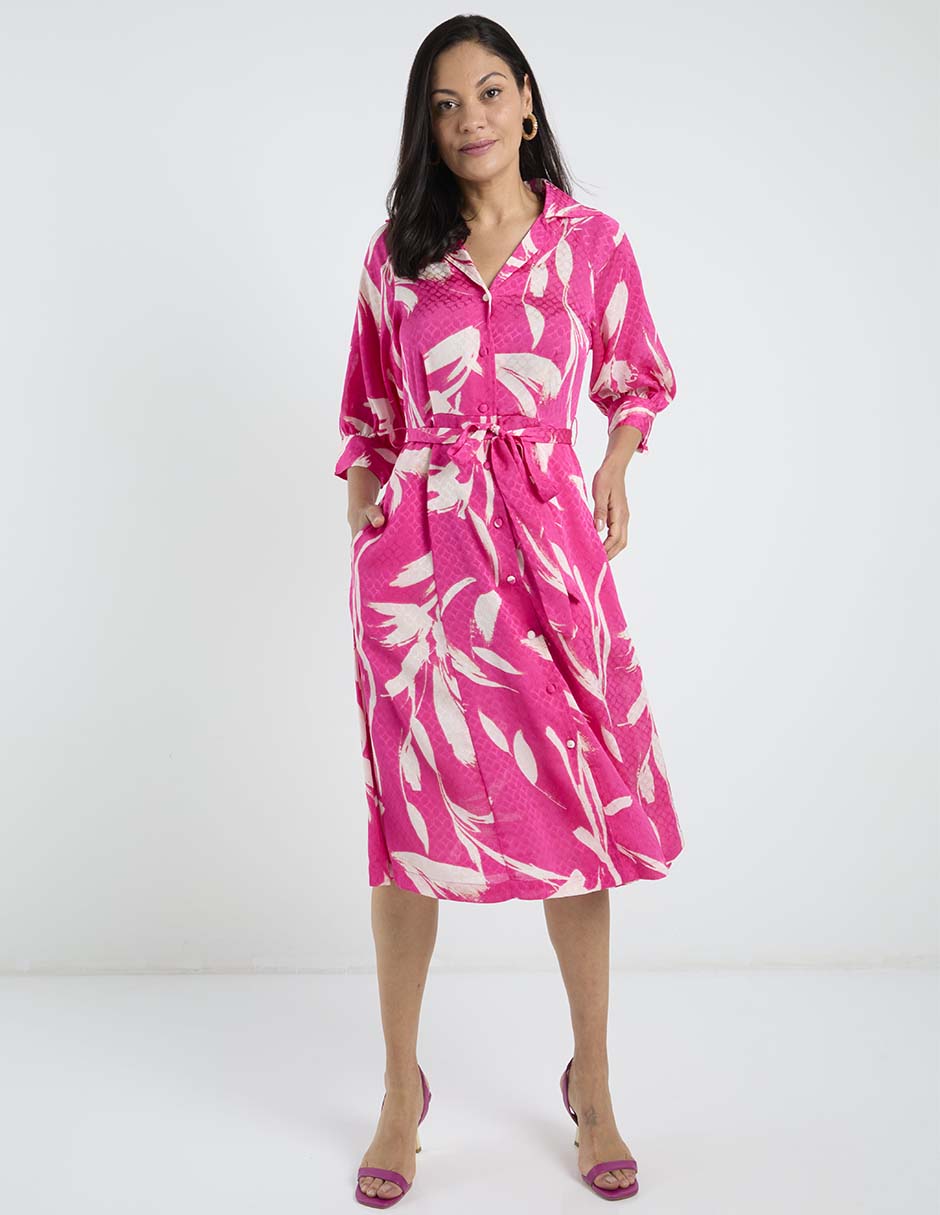 Vestido midi casual Sandra Darren para mujer 3