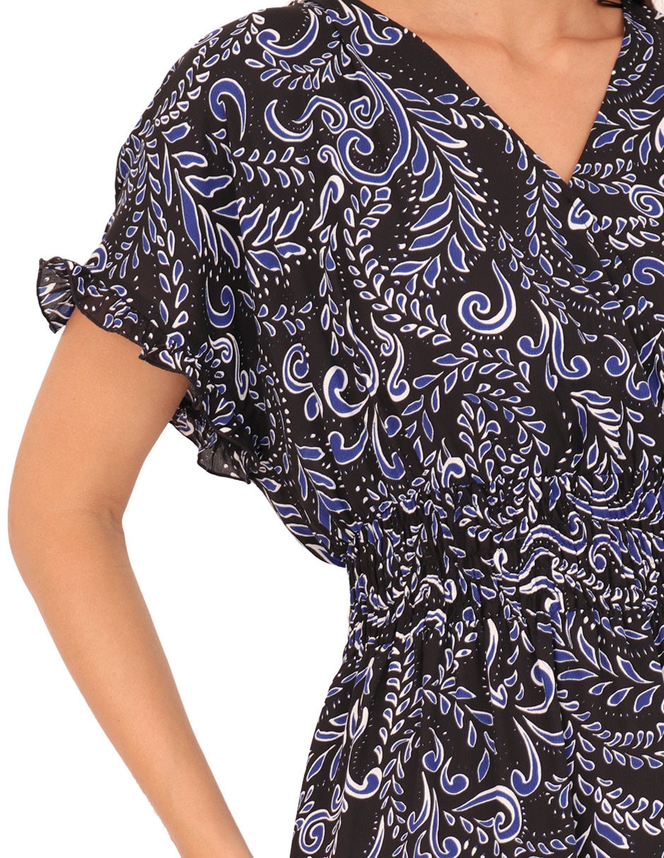 Vestido a la rodilla casual para mujer 4