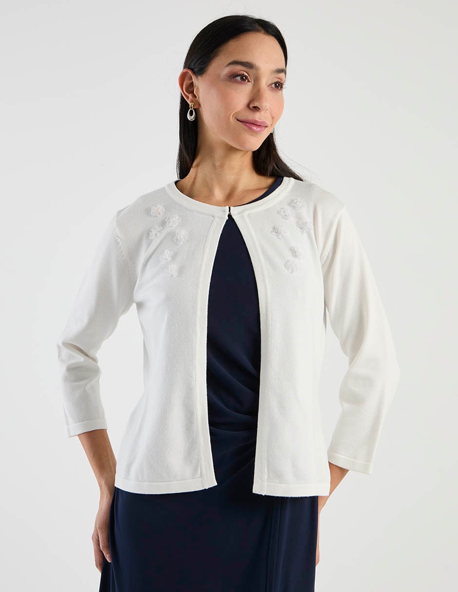 Suéter cuello redondo para mujer