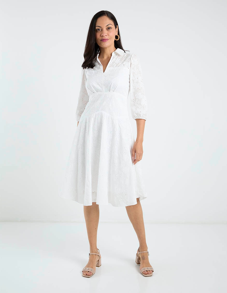 Vestido a la rodilla casual para mujer Vestido a la rodilla casual para mujer