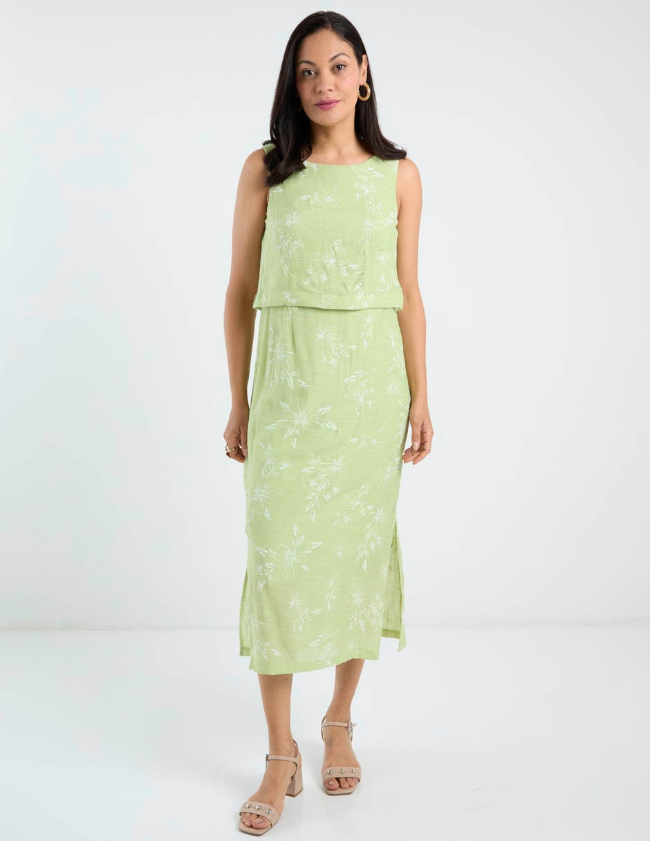 Vestido crop casual para mujer 3