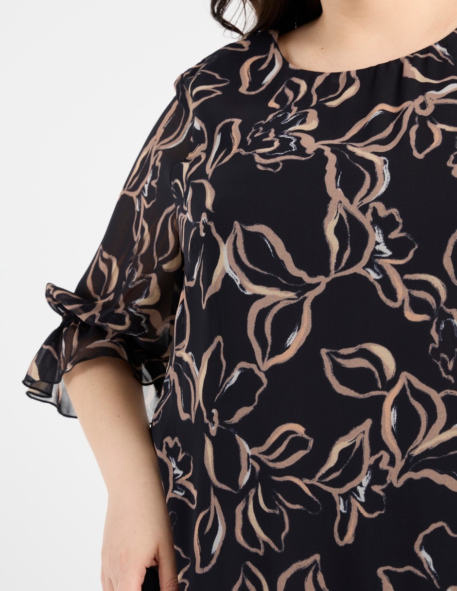 Vestido 3/4 casual para mujer 4