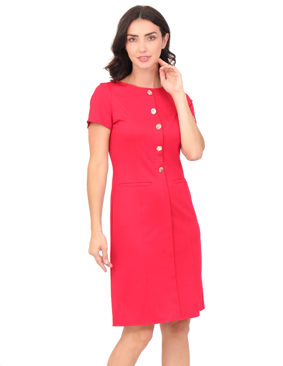 Vestido a la rodilla casual para mujer Vestido a la rodilla casual para mujer