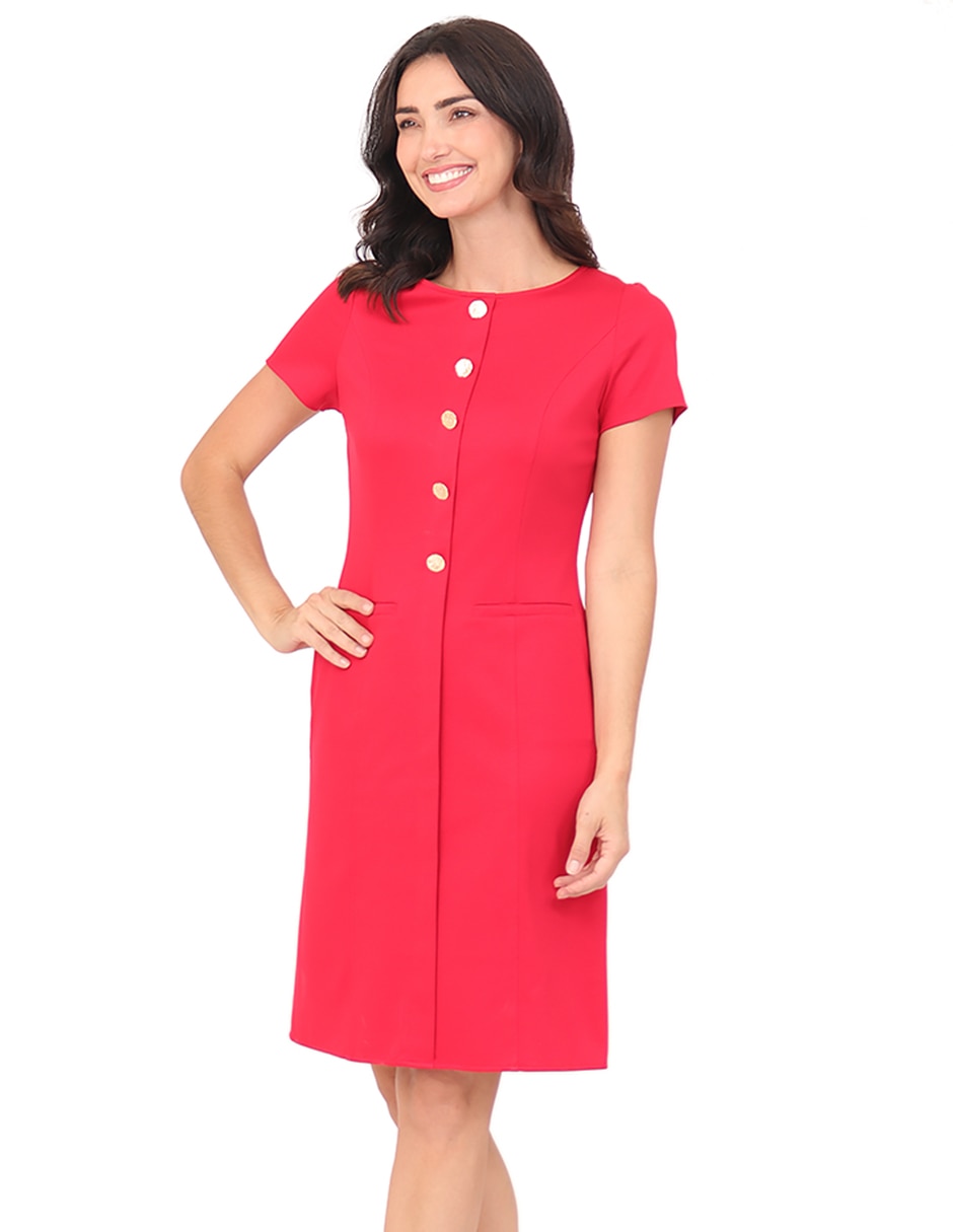 Vestido a la rodilla casual para mujer 3