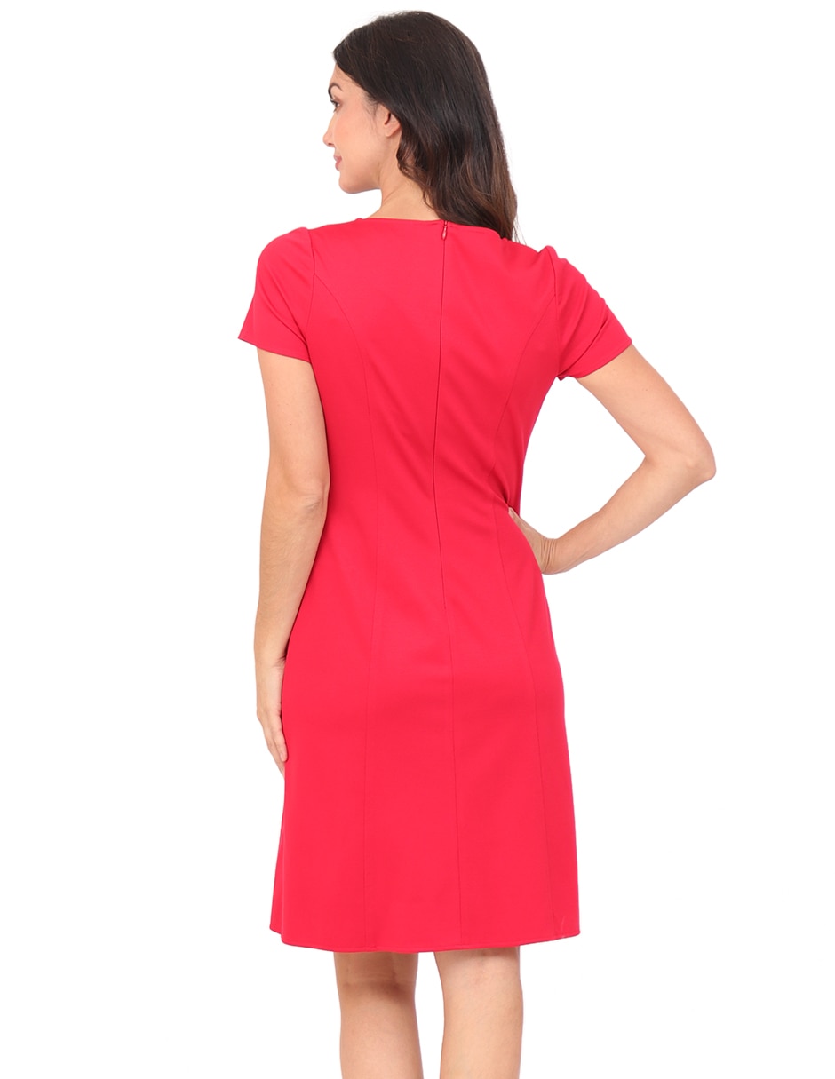 Vestido a la rodilla casual para mujer 6