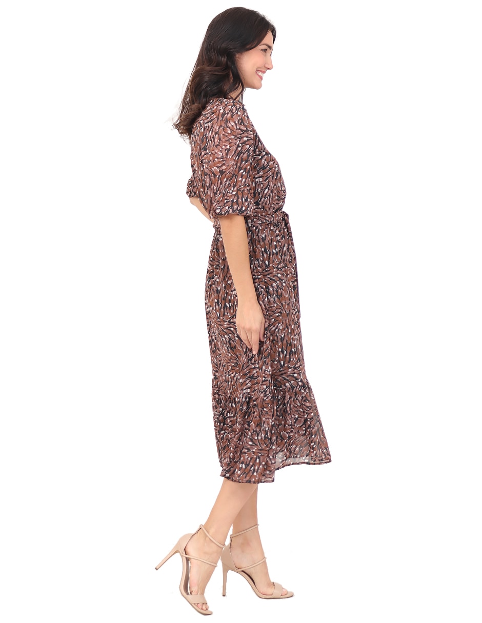 Vestido midi casual para mujer 2