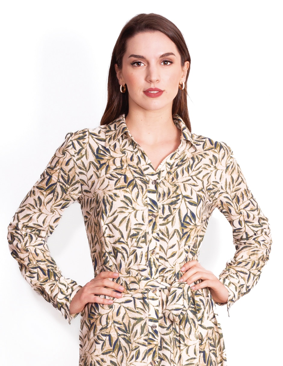 Vestido midi casual para mujer 4