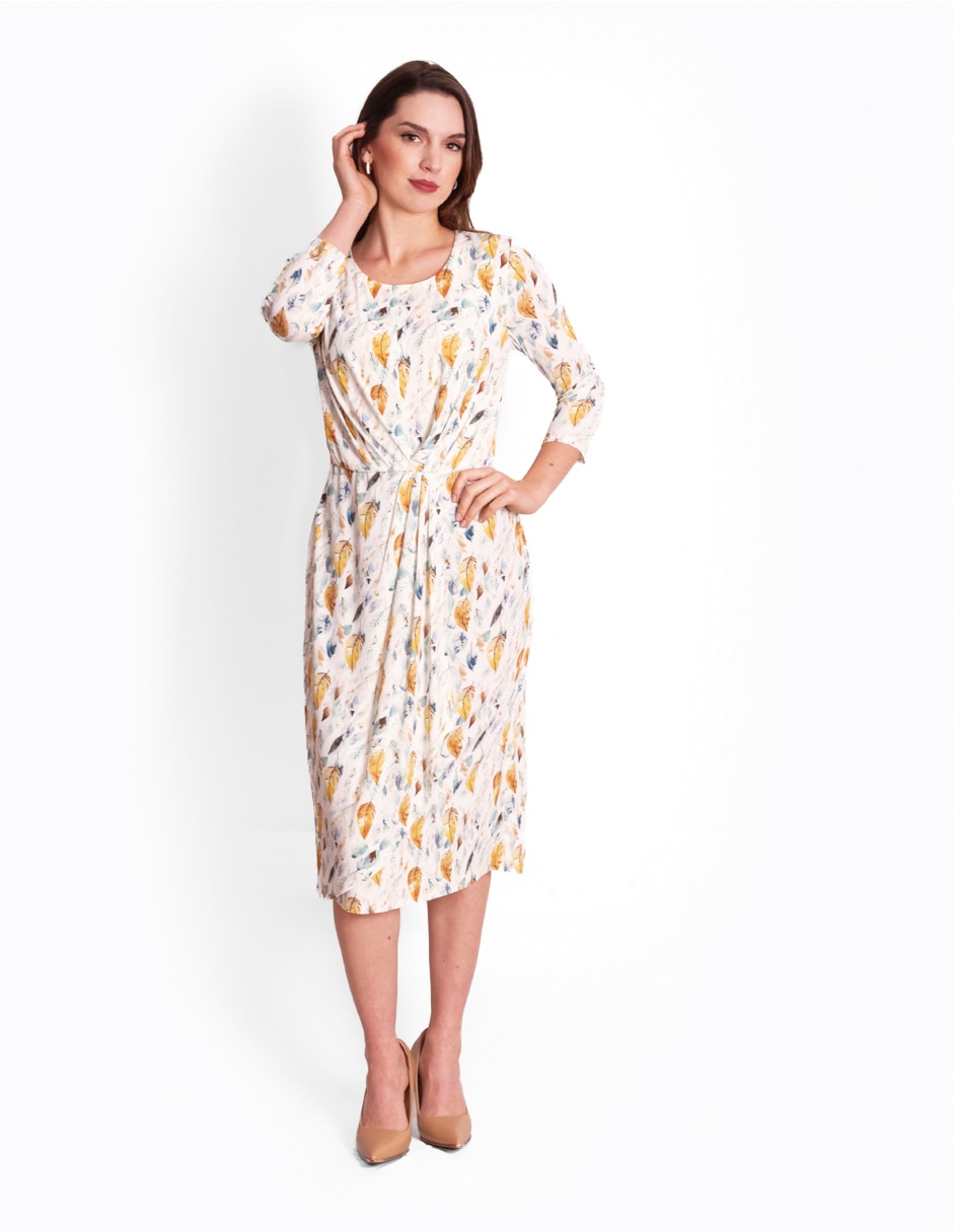 Vestido midi casual para mujer