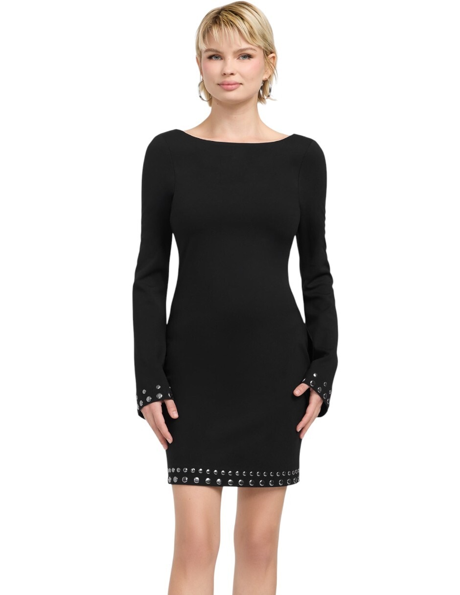 Vestido corto fiesta escote espalda abierta Vestido corto fiesta escote espalda abierta