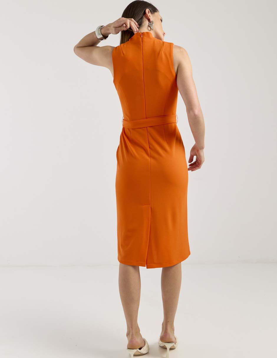 Vestido a la rodilla formal para mujer 2