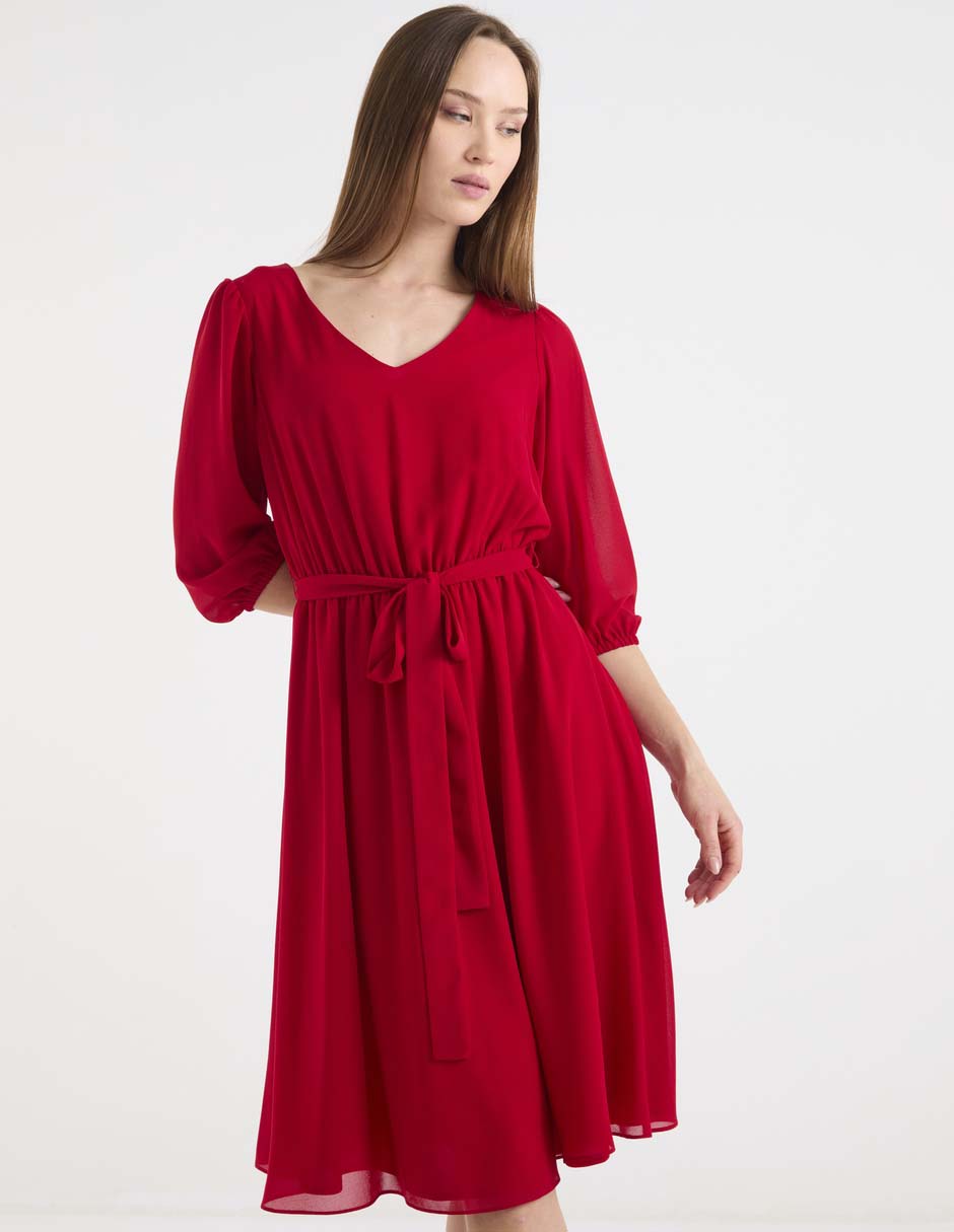 Vestido 3/4 casual para mujer