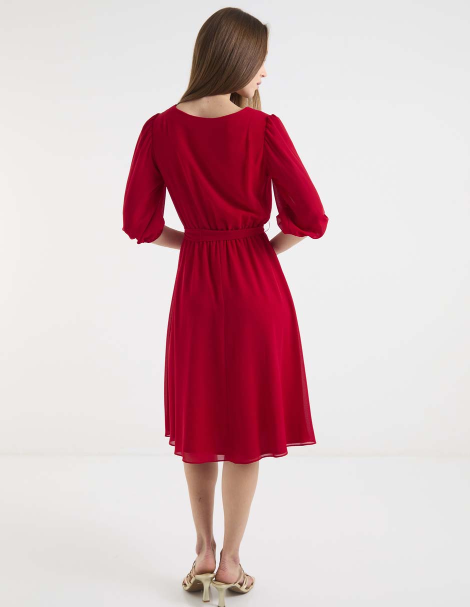 Vestido 3/4 casual para mujer 2