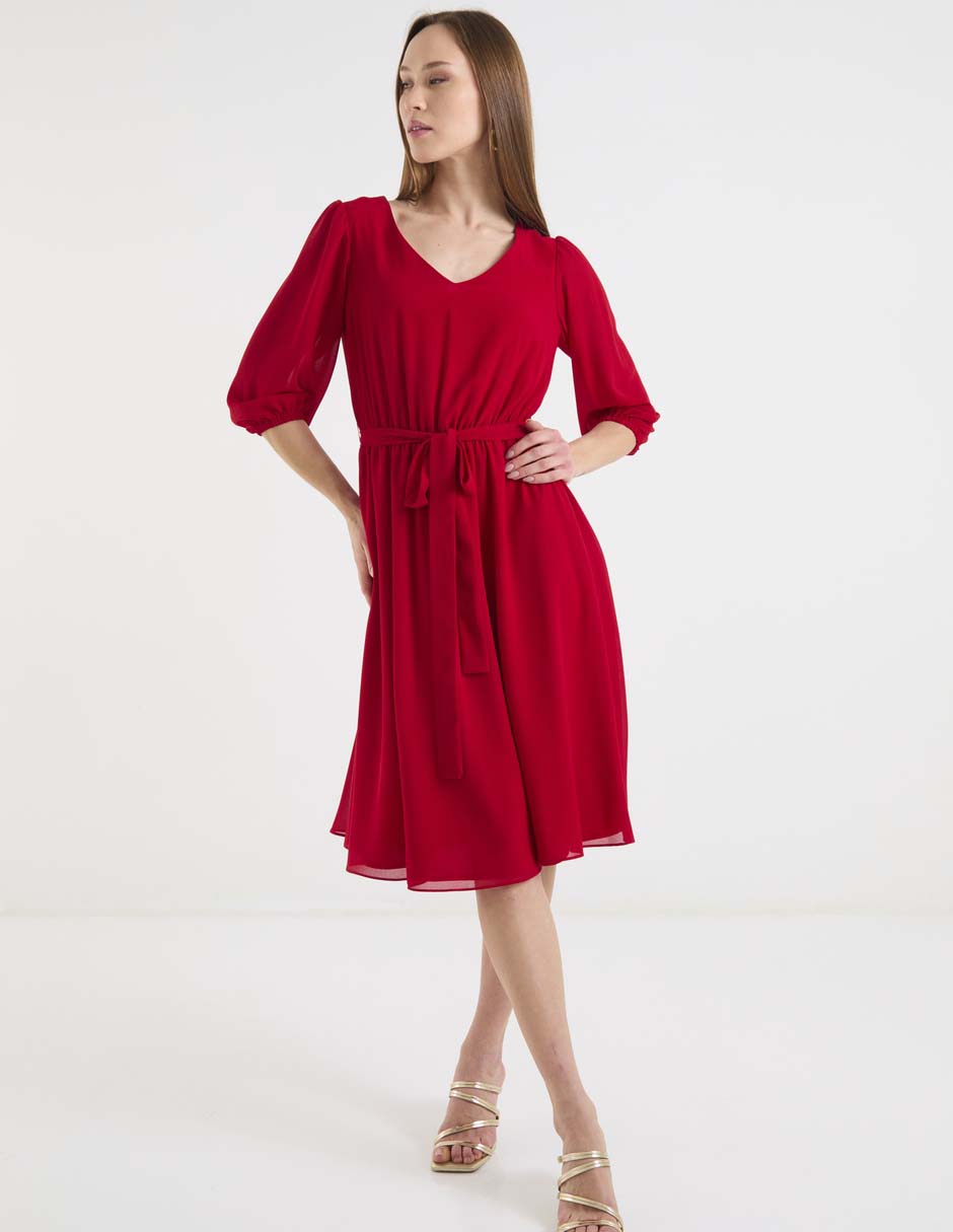 Vestido 3/4 casual para mujer 3