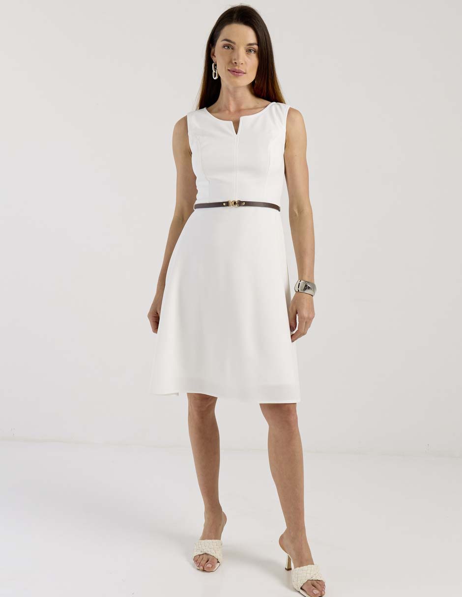 Vestido a la rodilla formal para mujer 3