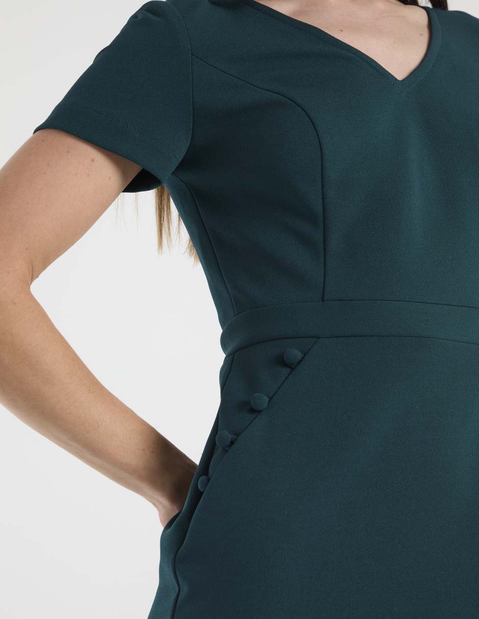 Vestido 3/4 casual para mujer 7