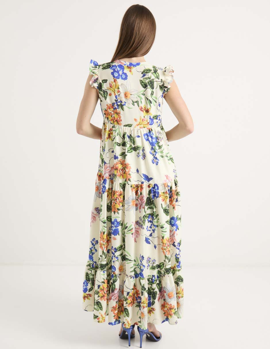 Vestido largo casual Rue de la Paix para mujer 2