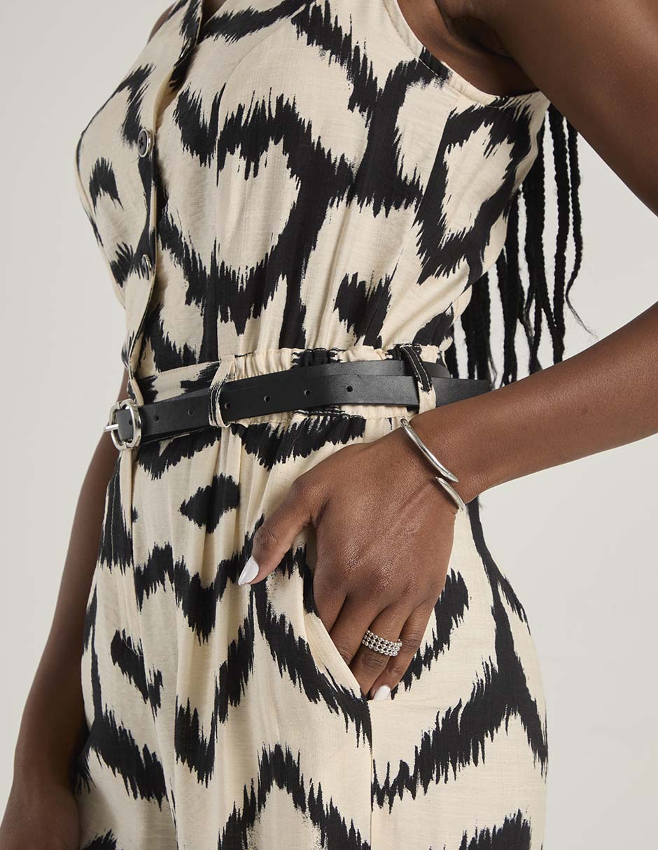 Jumpsuit estampado étnico para mujer 5