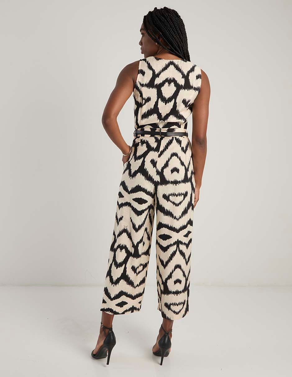 Jumpsuit estampado étnico para mujer 6