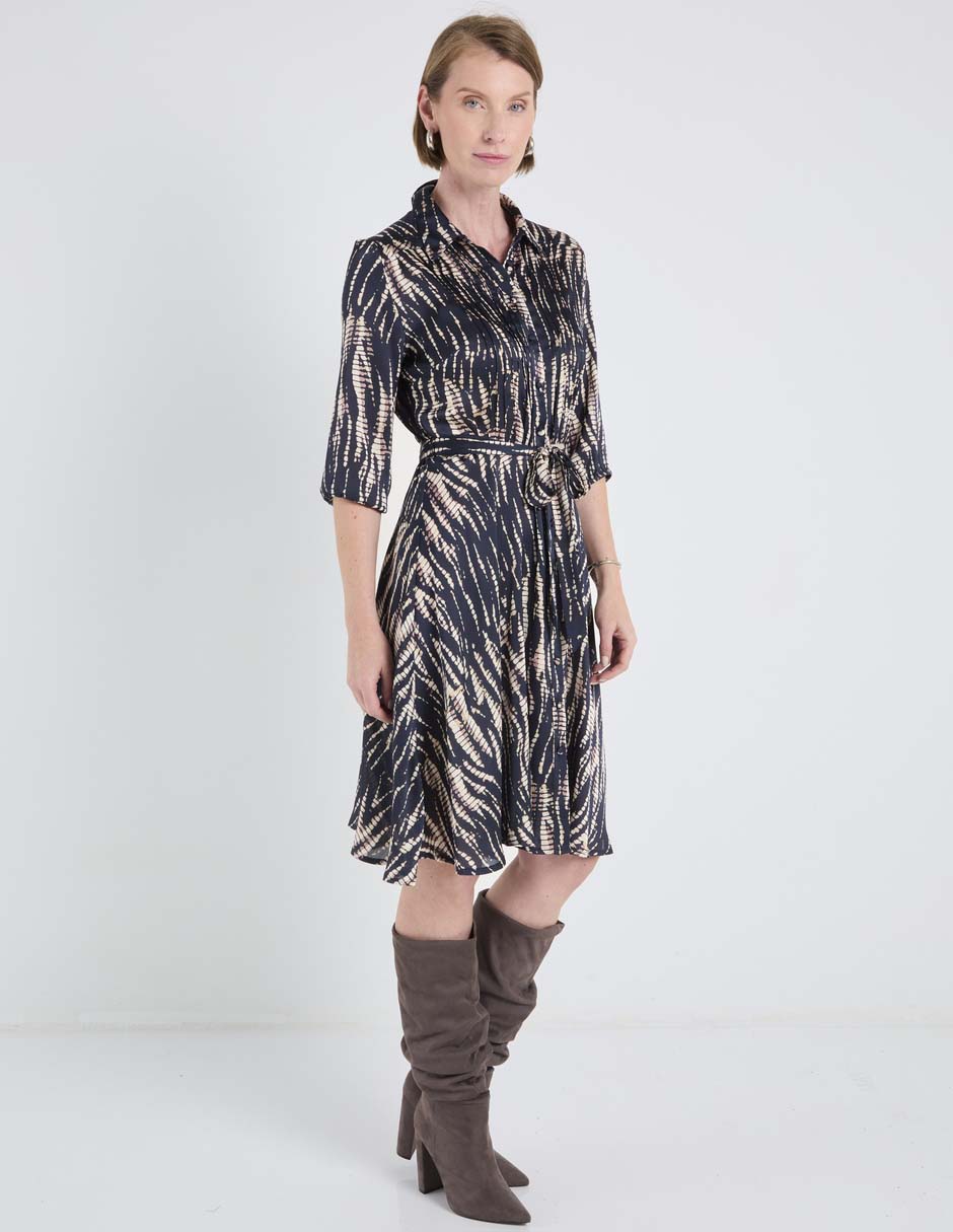 Vestido a la rodilla formal para mujer 3