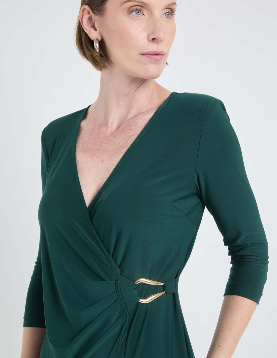 Vestido 3/4 formal para mujer 4