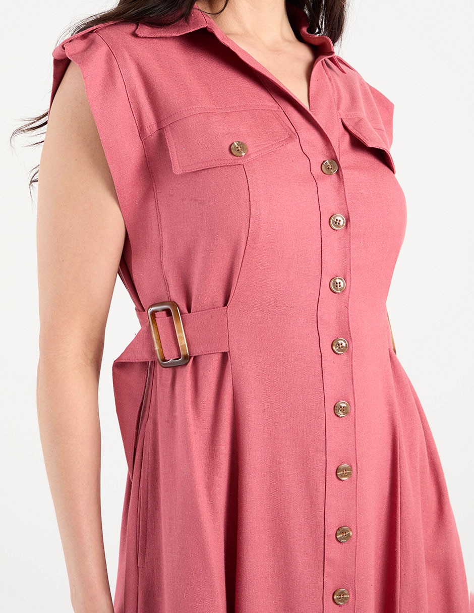 Vestido 3/4 casual para mujer 4