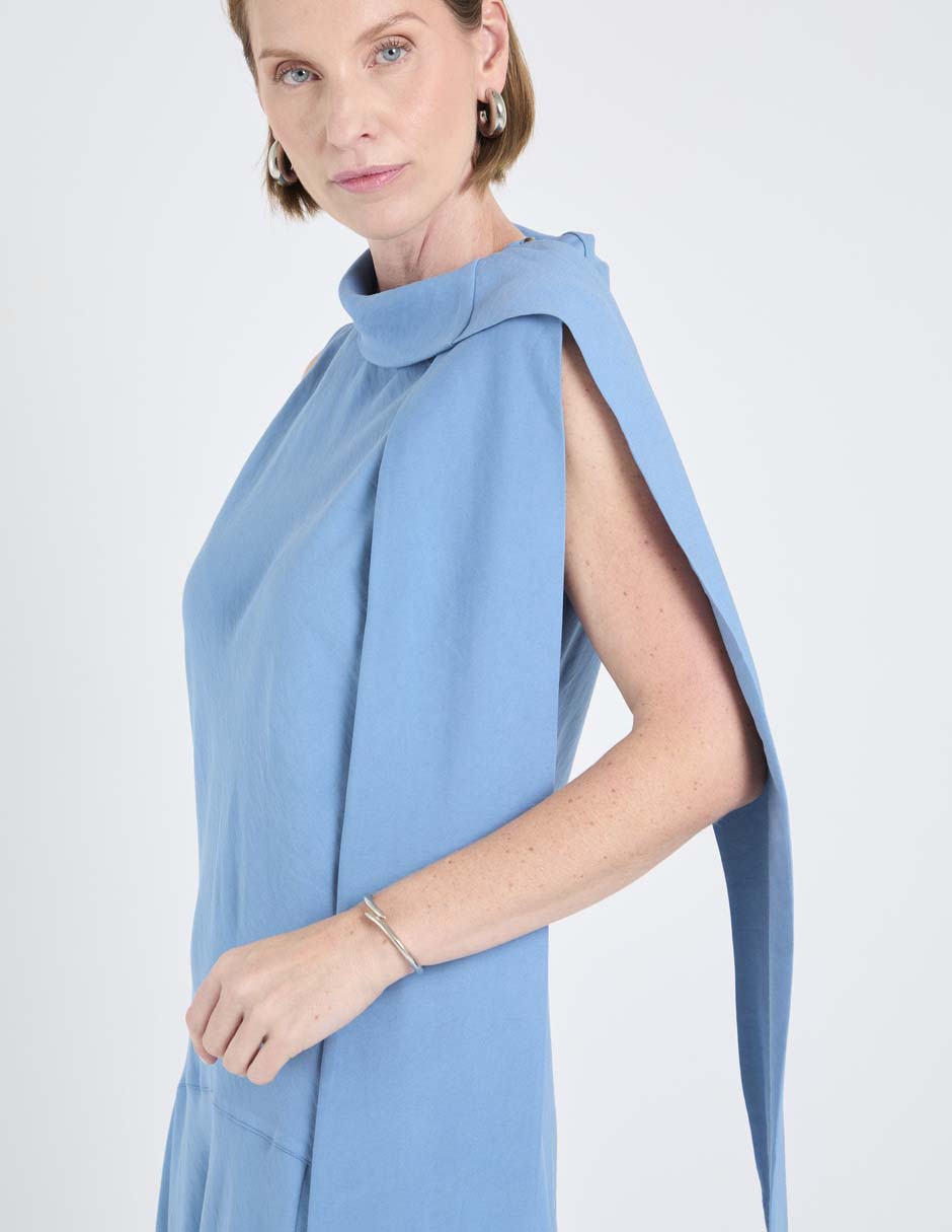 Vestido crop formal para mujer 4