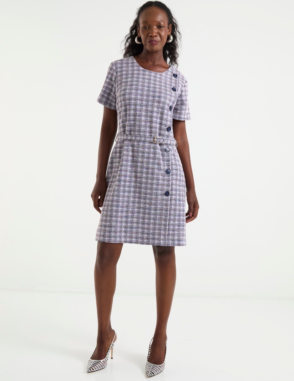 Vestido a la rodilla casual para mujer 3