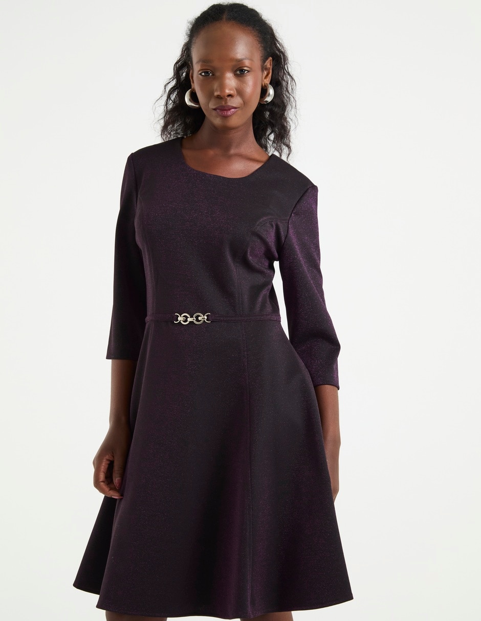 Vestido a la rodilla casual para mujer Vestido a la rodilla casual para mujer