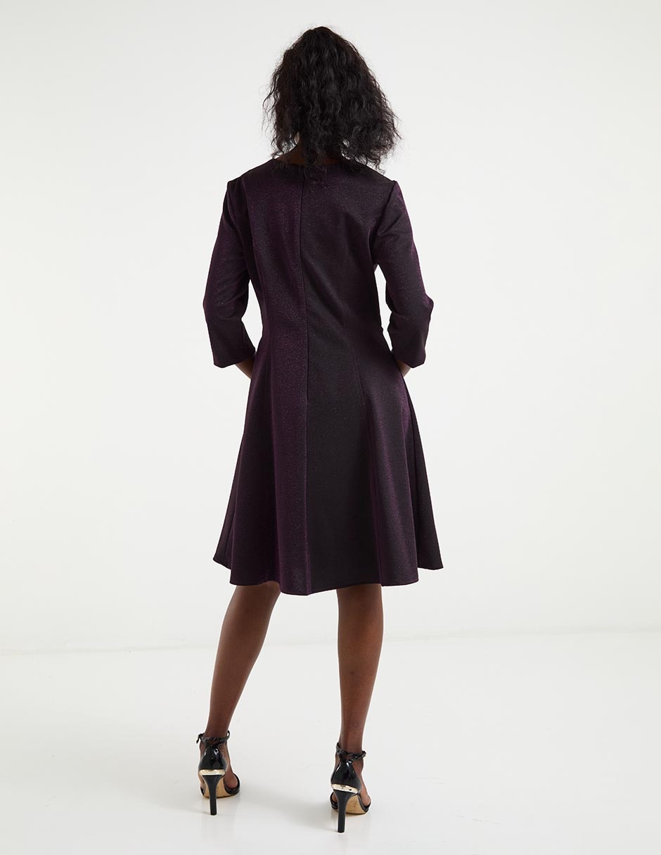 Vestido a la rodilla casual para mujer 2