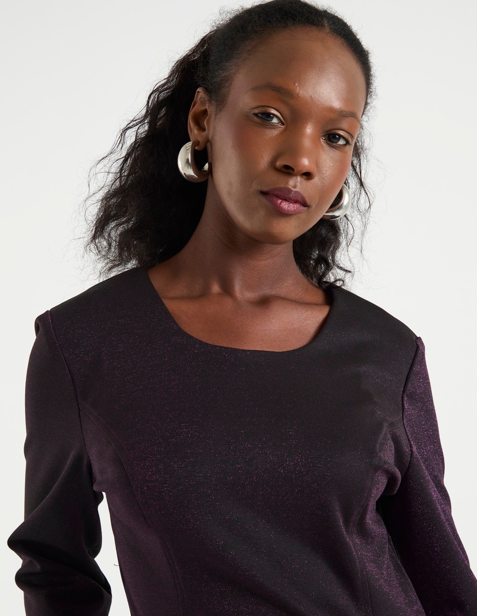 Vestido a la rodilla casual para mujer 4