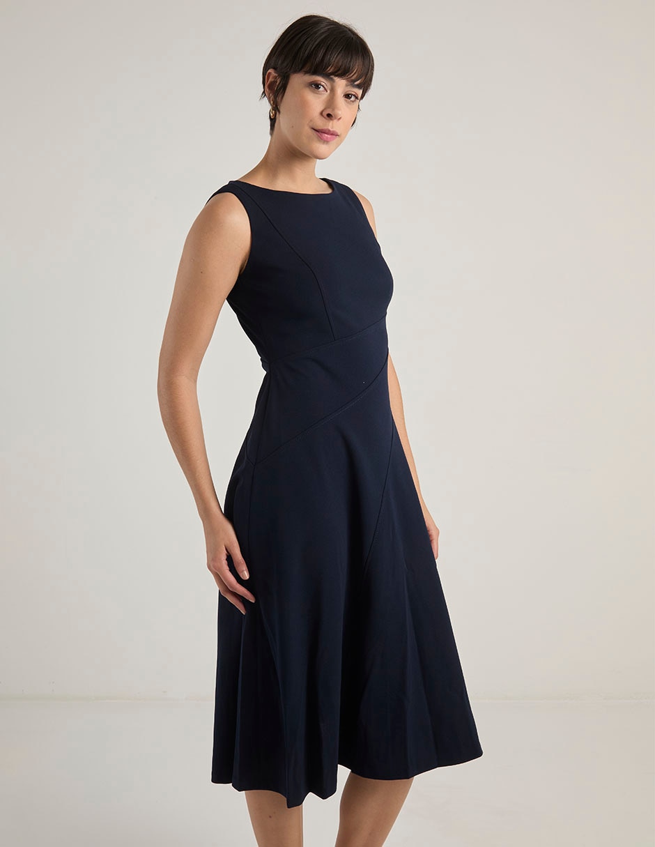 Vestido midi casual para mujer Vestido midi casual para mujer
