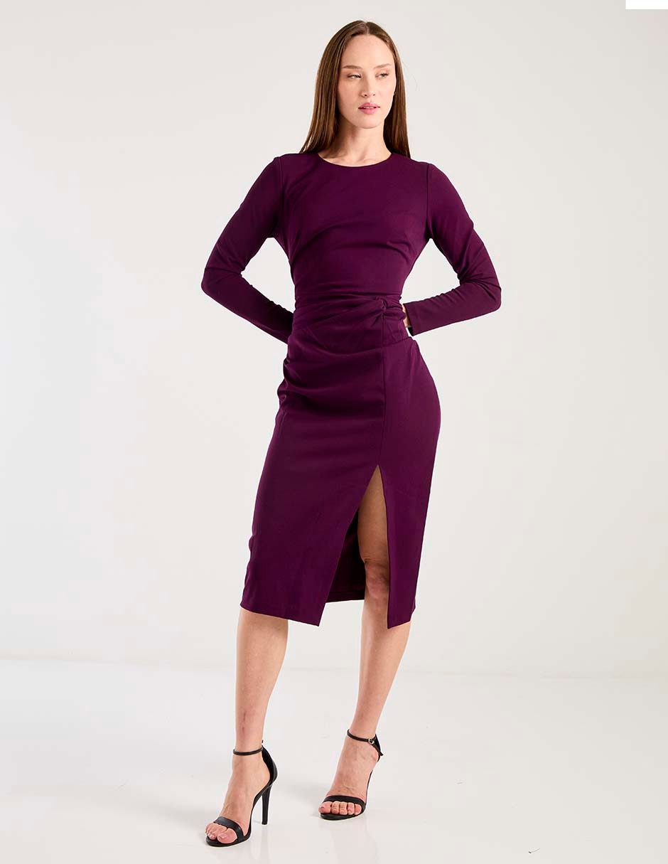 Vestido midi casual Calvin Klein para mujer 3