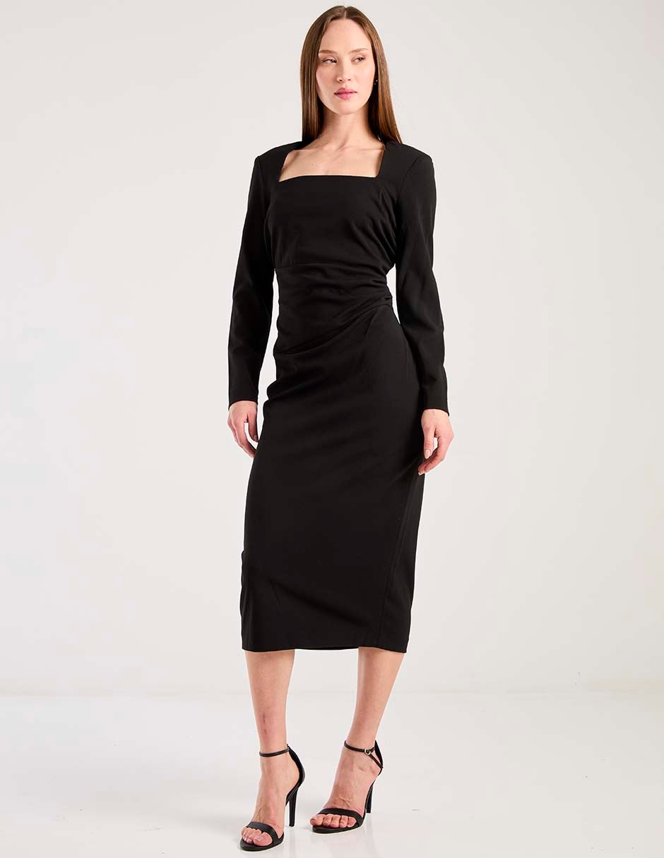 Vestido midi casual para mujer