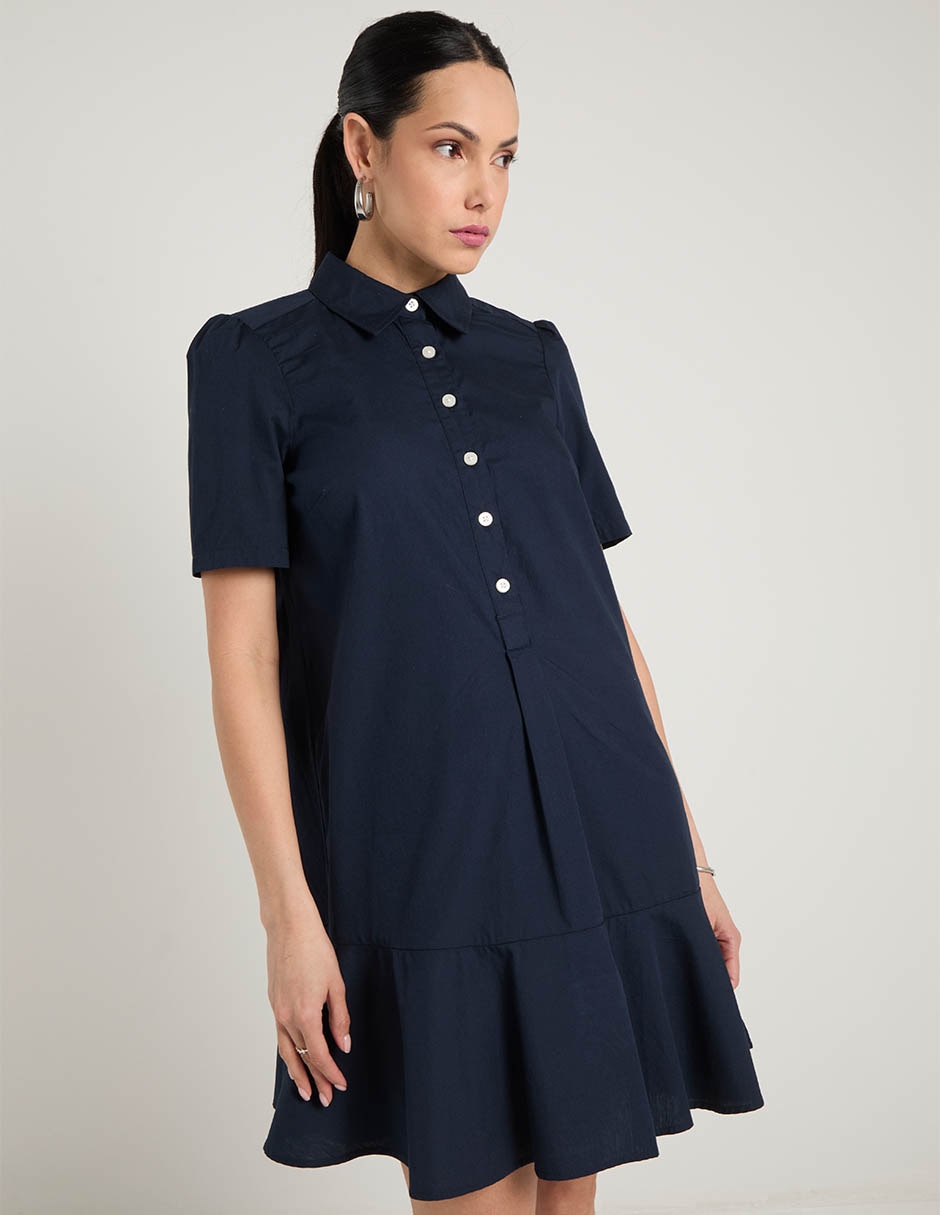 Vestido arriba de la rodilla casual para mujer 4