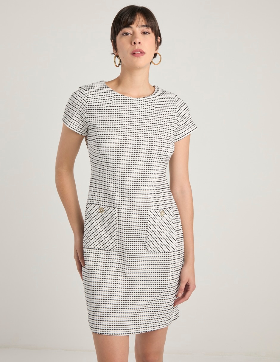 Vestido corto casual para mujer