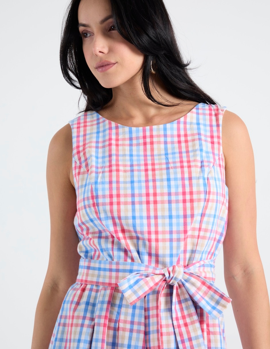 Vestido a la rodilla casual para mujer 4