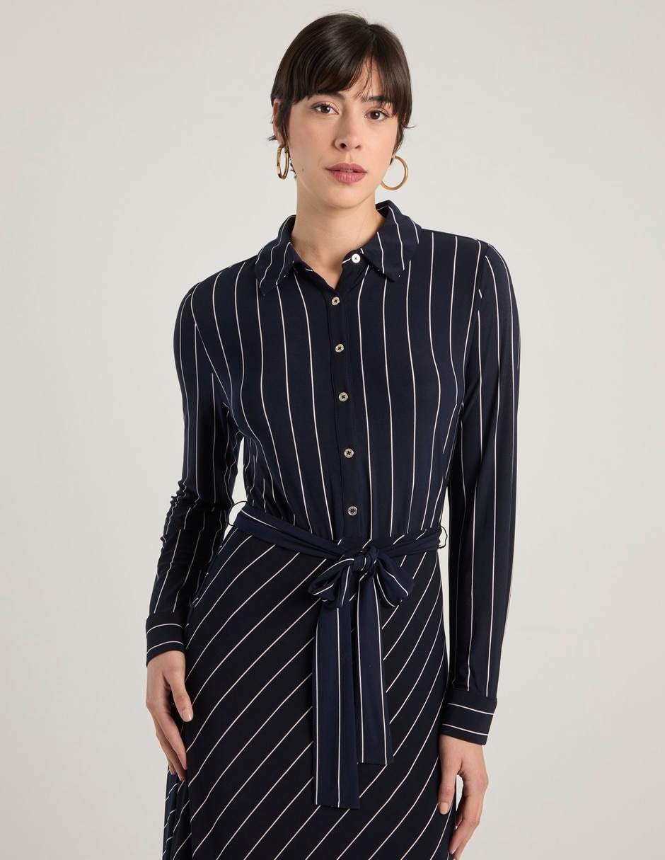 Vestido midi casual para mujer 4