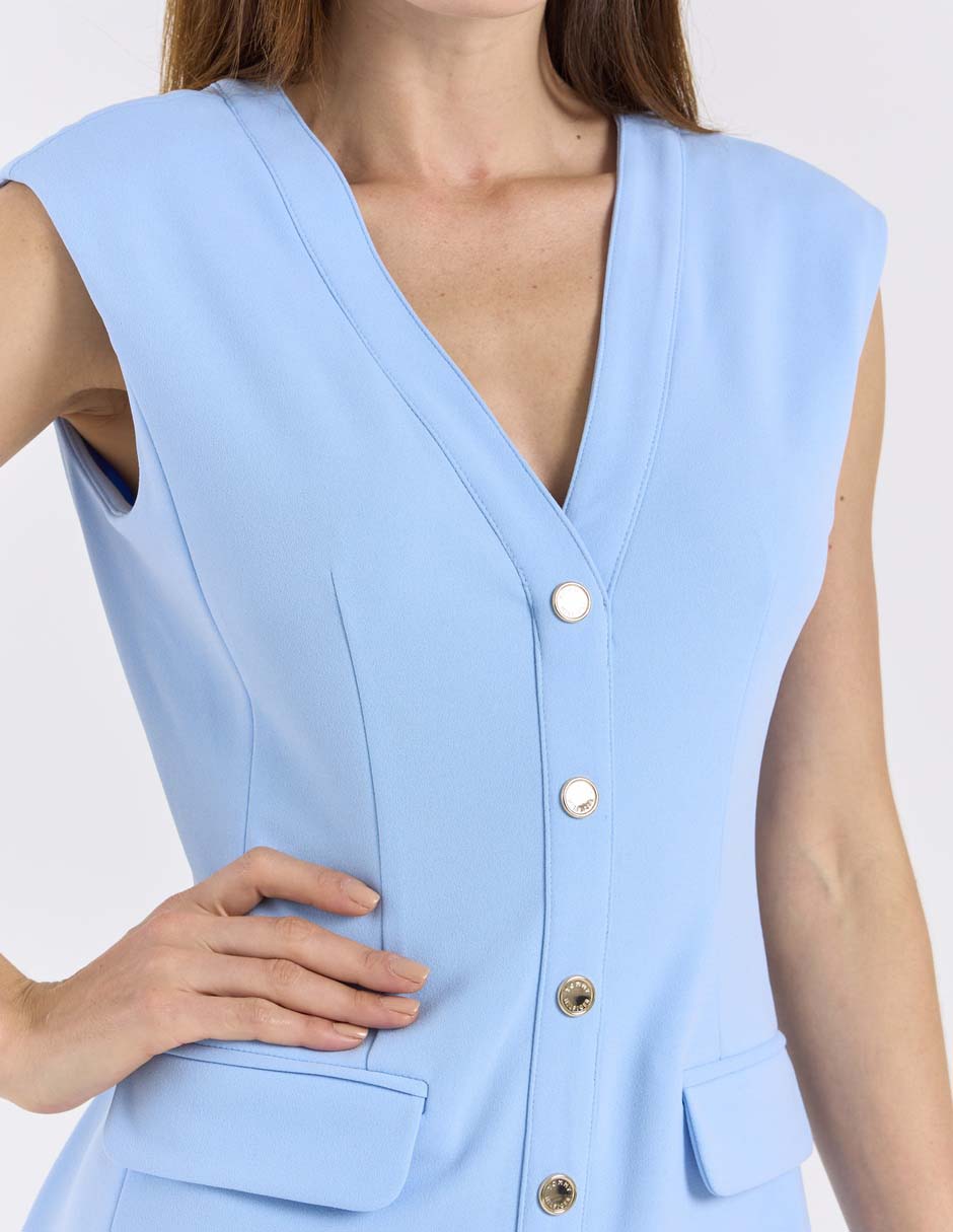 Vestido corto formal para mujer 4
