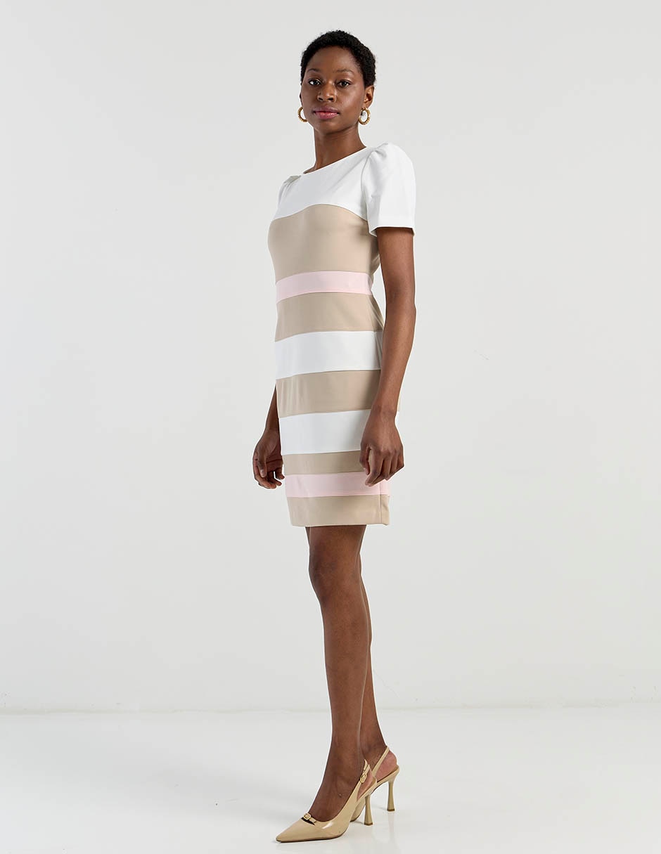Vestido arriba de la rodilla casual Hilfiger para mujer 2