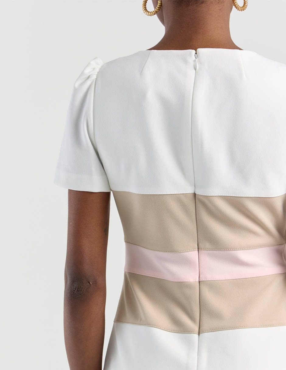 Vestido arriba de la rodilla casual Hilfiger para mujer 5
